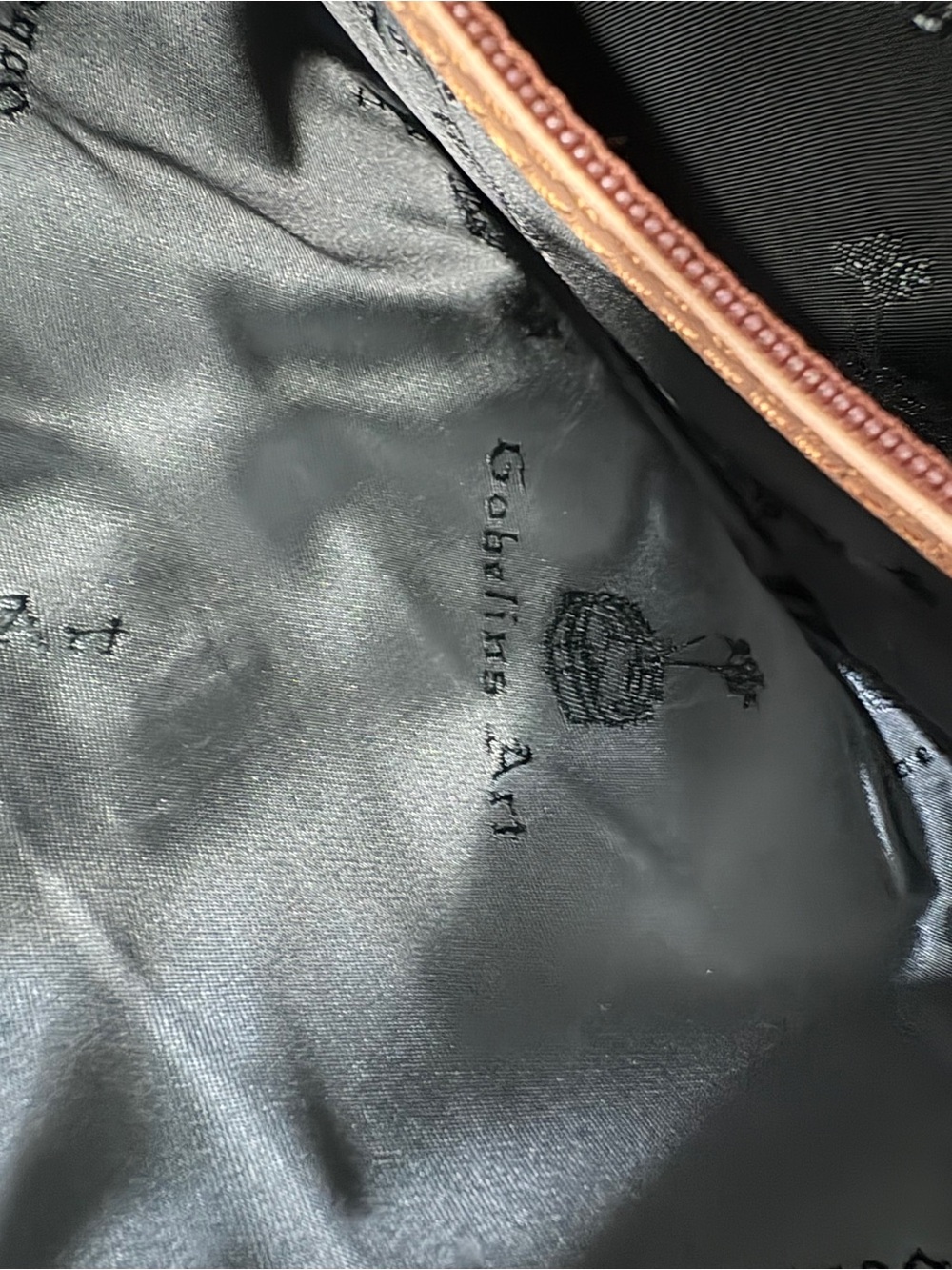 New Vintage Gobelins Art tapestry satchel - Picture 8 of 9
